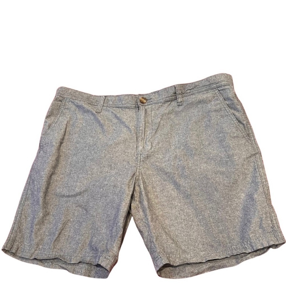 14th & Union Mens Slim Fit‎ Chino Shorts 40 Blue Casual Summer Preppy Classic